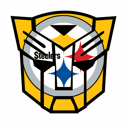 Autobots Pittsburgh Steelers logo iron on paper